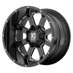 Series XD825 Buck 20X9 5X139.7/5X150 ET0 Gloss Black Milled (qty Of 1). Fixed Price $480.00.