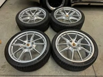Porsche 981 Boxster Cayman 20" Wheels Rims Tires. Fixed Price $2900.00.