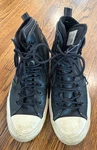 Converse Shoes Sz 10 Terrain Hi Black Leather Waterproof Chuck Taylor 168863C. Fixed Price $50.00.