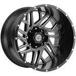 Scorpion SC-29 20X9 5X5.5" -12MM Black/milled Wheel Rim 20" Inch. Fixed Price $309.99.