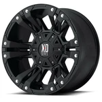 XD822 Monster Ii 17X9 6X135 6X5.5 Matte Black Wheel 17" 18MM Rim. Fixed Price $360.00.