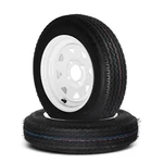 2PCS Trailer Tires And Rims 4.80-12 4.80X12 Ply Lrb Lug White Spoke Wheel. Fixed Price $91.99.