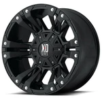 XD822 Monster Ii 17X9 6X135 6X5.5 Matte Black Wheel 17" -12MM Rim. Fixed Price $360.00.
