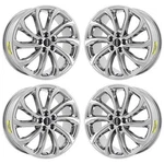 19" Lincoln Mkz Pvd Bright Chrome Wheels-c Rims Factory Oem 10128 Exchange 20.... Fixed Price $995.00.