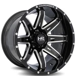 22X10 Hardrock Wheels H502 Pain Killer Xposed Gloss Black Milled Rims (4PCS). Fixed Price $1532.00.