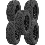 (qty 5) 33X12.50R18LT Fuel Gripper M/t 118Q Lre Black Wall Tires. Fixed Price $1983.95.