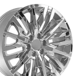 Oe Wheels CV33 22X9 Chrome 5921 Rim 6X139.7 +28ET Fits Gmc Sierra Yukon. Fixed Price $360.00.