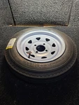 (qty 2) Hi-run 4.80-12 Trailer Tire & Wheel Assembly SU02 6PLY 12X4 ASB1115. Fixed Price $143.99.
