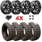 20X10 Fuel D546 Assault Black Milled Rims 35125020 Fits Chevy Silverado 1500. Fixed Price $3295.00.