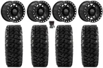 Kmc Torx Beadlock 15" Black/milled +0MM 32" Trail Ripr Tires Polaris Sportsman. Fixed Price $2424.32.