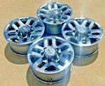 Chevy Silverado 2500 3500 Hd Factory Oem 18" Chrome Wheels 18X8 Set 5709 8X180. Fixed Price $765.00.