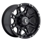 Mounted Wheel - Raceline 981 Raptor Rim 16X8 8X165.1 Offset Black. Fixed Price $100.00.