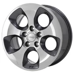 18" Jeep Wrangler Wheel Rim Factory Oem 9119 2014-2018 Polished Grey. Fixed Price $295.00.