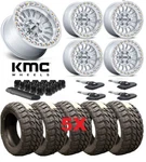 Kmc Ims Machined Wheel Tire Mud Terrain Mt Package Set 35 12.50 17. Fixed Price $2795.00.