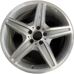 Front Amg Mercedes-benz Machined Grey E-class Oem Wheel 18 2007-2009 Rim 65434. Fixed Price $697.47.